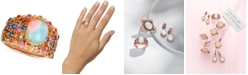 Le Vian Rainbow Multi-Gemstone (3-1/6 ct. t.w.) & Diamond Accent Ring in 14k Rose Gold
